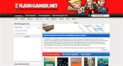 Desktop Screenshot of flash-gamer.net