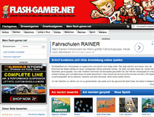 Tablet Screenshot of flash-gamer.net